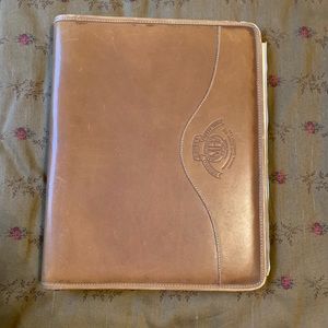 Rare ghurka 3 ring binder notebook